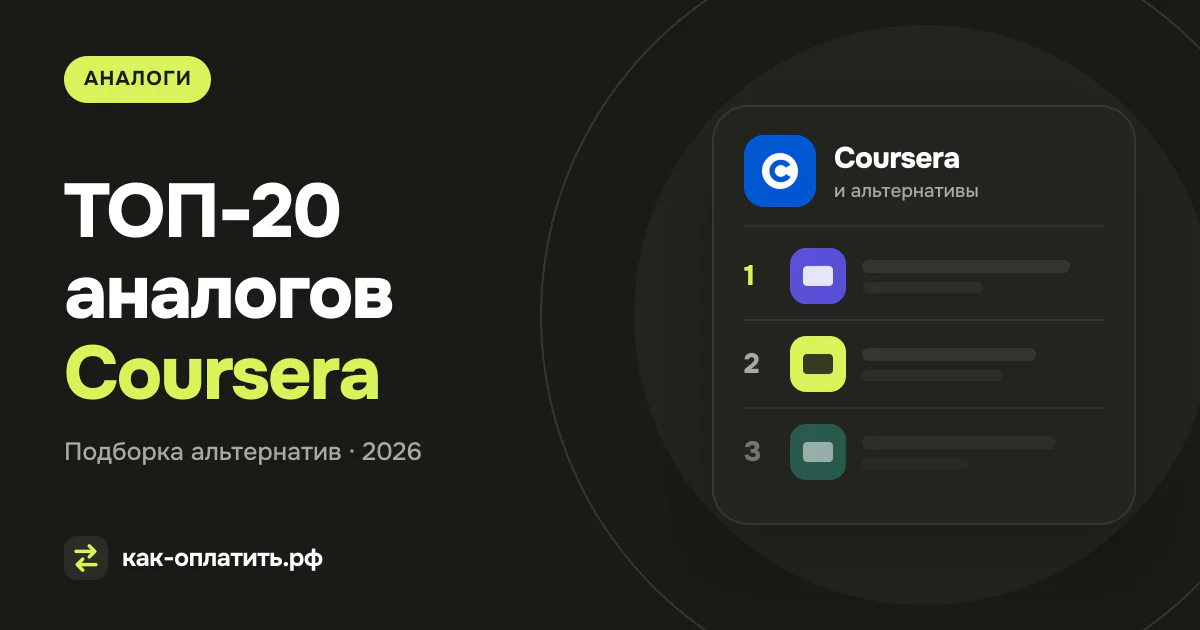 ТОП-20 аналогов Coursera, российских и международных