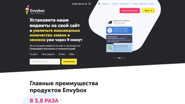 Как оплатить Envybox