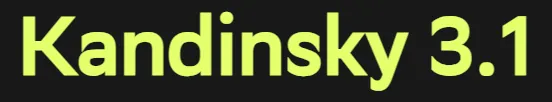 Kandinsky 3.0 