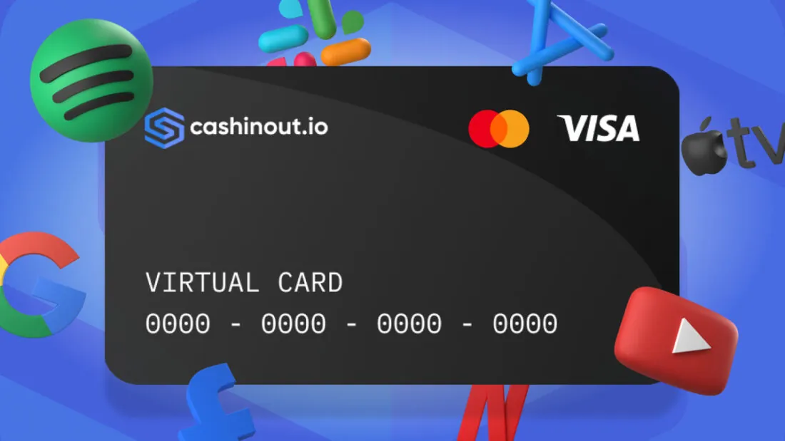 Cashinout — телеграм бот для выпуска виртуальных карт логотип