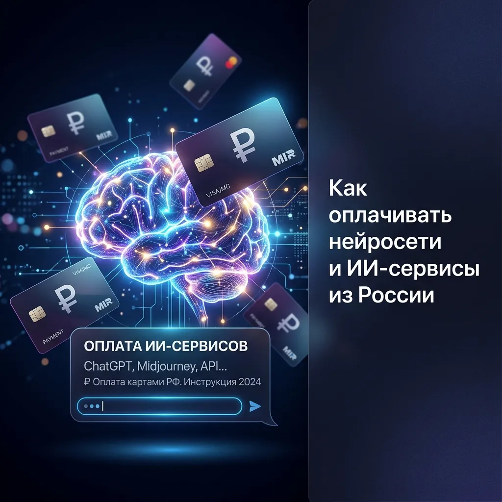 Как картой Озон оплатить зарубежные нейросети