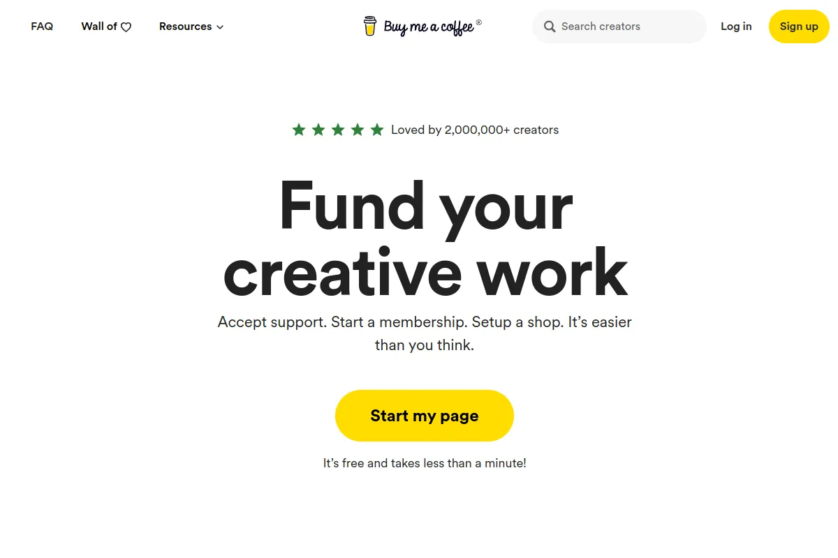 Как оплатить Buy Me a Coffee из России в 2026